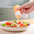 2-oz 4 Pack, MICEBAY Condiment Squeeze Bottles for Sauces, Mini Silicone Salad Dressing Container to Go with Reusable