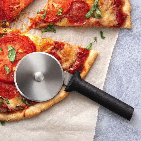 Rada Cutlery Pizza Cutter with Black Handle, Made in USA