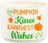 WATINC Fall Autumn Mini Ceramic Candy Dish, Pumpkin Maple Leaves Decor for Thanksgiving