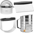 HULISEN Pastry Cutter, Dough Blender, 3 Cup Flour Sifter and Biscuit Cutter,