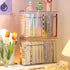 FABROK Clear Plastic iPhone Case Organizer, Storage Holder Box with Lid for Cell Phone Basic Cases, Multifunctional for