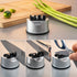 SHARPAL 191H Pocket Knife & Scissors Sharpener – Kitchen Chef Tool for Straight and Serrated Knives, Repairs and