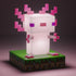 Minecraft Officially Licensed Axolotl Free Standing Desk Light, Gaming Room Decor and Merchandise for Boys and Girls
