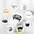 Sumnacon Cast Iron Tea Pot Warmer with Tealight Candle Holder, Sturdy Stand for Office Party or Desk