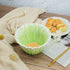 Green Daisy Ceramic Bowls - Rice, Salad, Soup, Dessert, Cream Soup Bowls