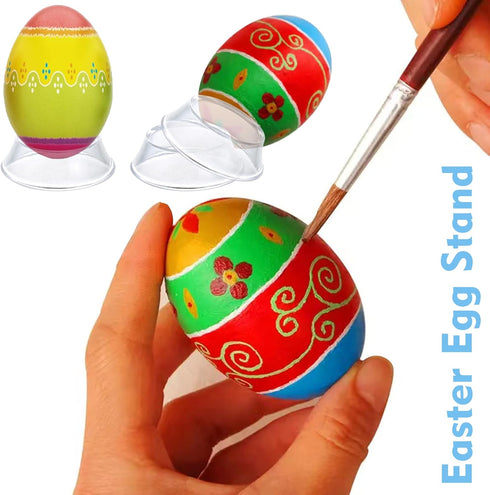LRANFOW 16 Baseball Stand Game Balls Display Holder Easter Eggs Display Stands for Easter Party Sphere Holder Softball