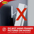 Command Modern Reflections Metal Hook, Medium, Brushed Nickel, 1-Hook