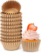 LotFancy Mini Natural Cupcake Liners: 500Pcs Greaseproof Paper Muffin Baking Cups, Unbleached, No Smell