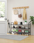 Closet, Closet 39.0" 3 Kitsure Extra-Long Shoe Rack for Shoe Organizer for Front Door Entrance, Stackable Shoe Shelf
