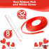 KatchOn I Love You Balloons Set, 18 Inch, Pack of 18, Foil Red Heart Balloons for Valentine's Day Decorations