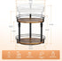 Counter Countertop Across-Star Lazy-Susan-Organizer-Spice-Rack, Rotating Spice Organizer For Cabinet Pantry, Seasoning