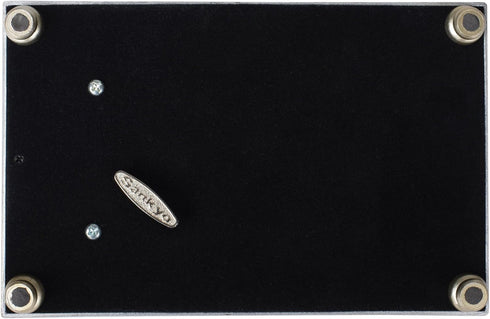 Sister Music Box with Amber Earth Tone Jewel Details - Plays Amazing Grace