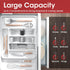 AUJEN Silverware Organizer, Expandable Kitchen Drawer Organizer, Adjustable Cutlery Storage for Forks, Knives, White
