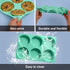 4 Inch Round Silicone Mold for Baking, 3 Pcs Large Non-Stick Muffin Top Pan, 6-Cavity Baking Mold