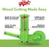 16" THE MINGO Ultimate Firewood Measuring Tool - Chainsaw Fire wood Marking Tool With Marking Wheels - Log Paint Marker