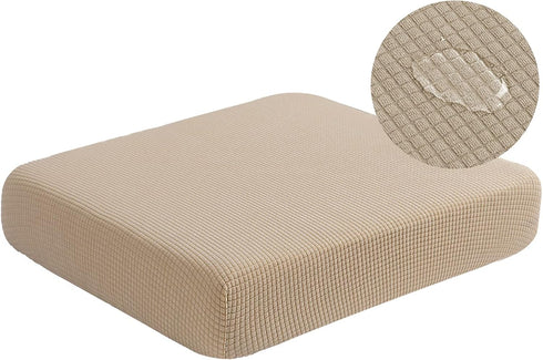 Water Repellent Couch Cushion Covers, Stretch Sofa Seat Slipcover Sets for Camper and Furniture Protector (Chair