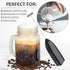 Daily-buy 4pcs Electric Mini Kitchen Stirrer - Battery Operated Milk Frother & 2 PCS Brushes Gift