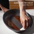 SENSARTE 9.5 Inch Nonstick Frying Pan, Swiss Granite Coating Chef's Pan, PFOA Free