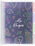 Blank Recipe Book to Write Your Own Recipes - 8.5" x 11" Hardcover with Dividers