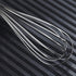 Berglander Whisk Set Pack of 3, Stainless Steel Cooking Whisks 8", 10", 12" Wire Balloon Whisk (Silver)