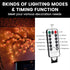 Generic 3.94 48LEDs 8 LED Tree Branch Lights for Wall FT Cherry Blossom Lights with Remote and Lighting Modes Cherry