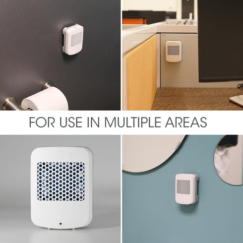 Fresh Products myfresh Air Freshener Dispenser 2.0, Motion Sensor, Improved Design, White/Gray - 1pk