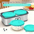 1-Quart 2 Pack) SOPHICO Silicone Replacement Lids Fit Ultimate Glass Containers, Airtight Seal Bowl Covers for Yogurt