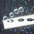 48pcs 20mm HDCRYSTALGIFTS Clear Crystal Ball Prism Chandeliers Prism Sun Shine Catcher Rainbow Pendants Maker, Hanging
