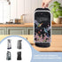 Electric Can Opener Dust Cover, Anti-Fingerprint Polyester Stain Resistant Cover with Floral Hummingbird Design