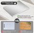 Counter Baking(18x14) Stainless Steel Cutting Board with Lip, Large Metal Chopping Board with Edge, Dishwasher Safe