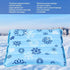 Cooling Mat, Cool Pillow Ice Pillow, Water Filling Ice Pillow Chair Pad, Multifunctional Children Adult Waterproof Ice Pillow Water Seat Cushion Baby, Children, Student, Office, Car, Travel(#3)