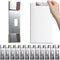 Vertical Blind Repair Kit, 12 PCS Vane Savers, Clips, and Metal Tabs for Vertical Blinds Replacement