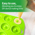 Silicone Donut Pan - Mini Baking Pan for Baking Delicious Donuts, Non-stick Bottom, Easy to Clean
