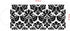 Designer Stencils C405 Damask Cake Tier, 5 Cake Stencil, Beige/semi-transparent, 3.1" x 13.5"