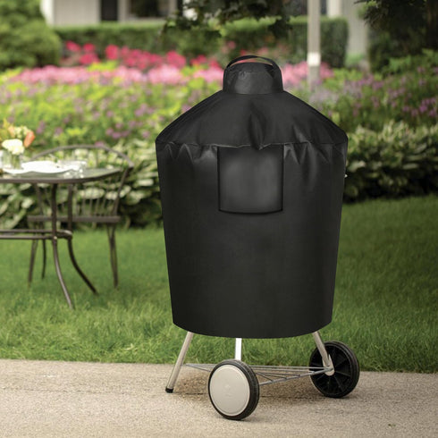 FOTITM Grill Cover for Large Green Egg, Outdoor Cover with Durable & Water Resistant Fabric Premium Ceramic Grill Cover