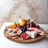 Counter Acacia Round Wood Tray Decorative Serving Trays for Ottoman Coffee Table Candle Holder Tray Kitchen Island