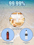 34 Oz CO2 Portable Soda Maker Machine Sparkling Water Maker for Home Travel Instant Carbonation Cartridges Not Included