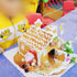 Gingerbread House Cookie Cutter Set, 3D Stainless Steel Biscuit Cutter Mold Including Christmas Tree, Snowman,
