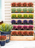 RECUTMS Artificial Lavender Flowers, 8 Bundles UV Resistant Faux Outdoor Plastic Greenery Shrubs for Kitchen, Home,