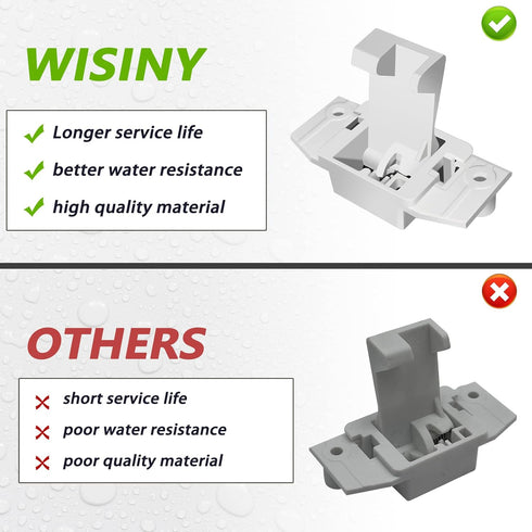 WH02X24399 Washer Lid Lock Striker Compatible for GE Washing Machine Cover Lock Switch Replacement Parts