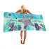 Microfiber Beach Towel, Oversized 30×60 inch Sand Free Quick Dry Lightweight Towel with Cute Starfish Design