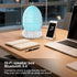 MTDYHY 2 Settings 20 11 Dimmable Turtle Smart Clock with Bluetooth Speaker & Mood Light Alarm + White Noise Songs +
