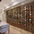 NATGAI Wall Mounted Wine Racks: 10 Pack Iron Bottle Display Holder Rack, Hanging Organizer for Beverages/Liquor Storage