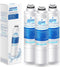 GOLDEN ICEPURE RWF0700A Refrigerator Water Filter Replacement for Samsung DA29-00020B, 3PACK