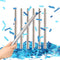 BATTIFE It's a Boy, 6 Pack Gender Reveal Confetti Wands for Baby Boy Shower Party Decorations