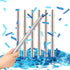 BATTIFE It's a Boy, 6 Pack Gender Reveal Confetti Wands for Baby Boy Shower Party Decorations