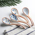 4pcs Asian Ceramic Soup Spoon Set, Korean Ramen Spoons, Japanese Porcelain Soup Spoon for Noodles, Pho, Dumplings