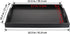 Sanbege 16.5" 10.6" Plastic Serving Tray with Handles, x Rectangular Ottoman Tray for Meals, Decor or Party, Buffet