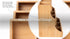 180 Theodore Tea Bag Organizer Wooden Tea Organizer and Storage for Home, Kitchen, Office Tea Bag Holder - Vertical