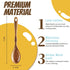 6 Piece Acacia Wood Cooking Spoons Set - Non Stick Wooden Utensils with Slotted Spoon, Salad Fork, Spatula, Pasta Server